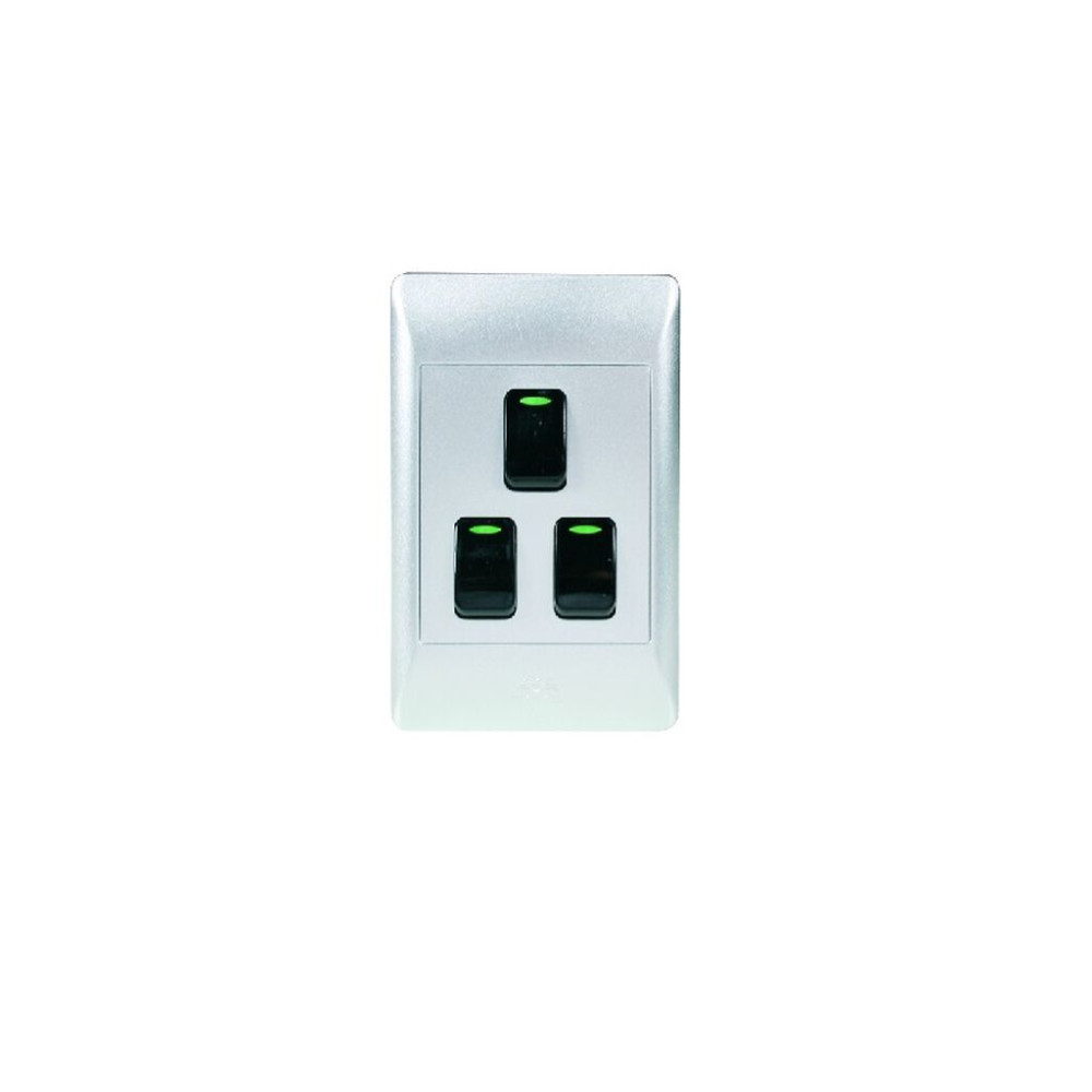 3L 1Way C/W Silver 2X4