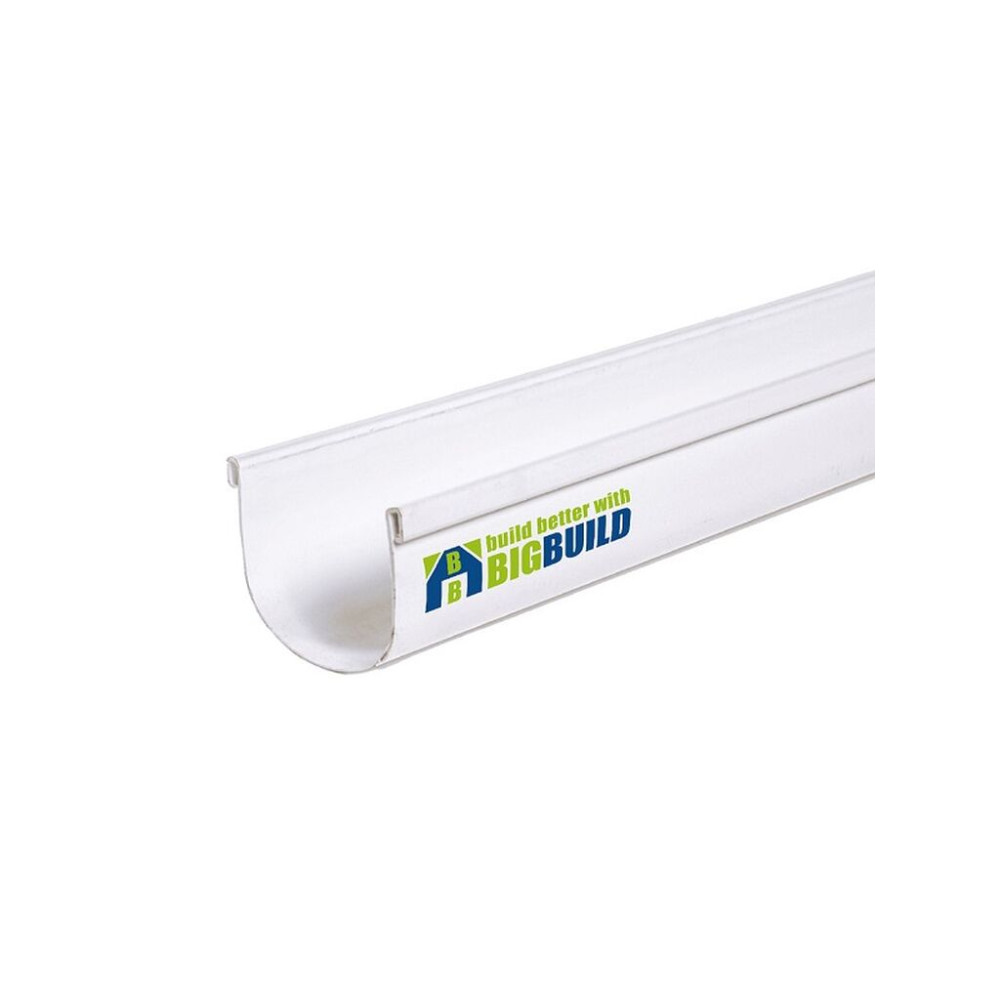 Big Build PVC D-Shape Gutter