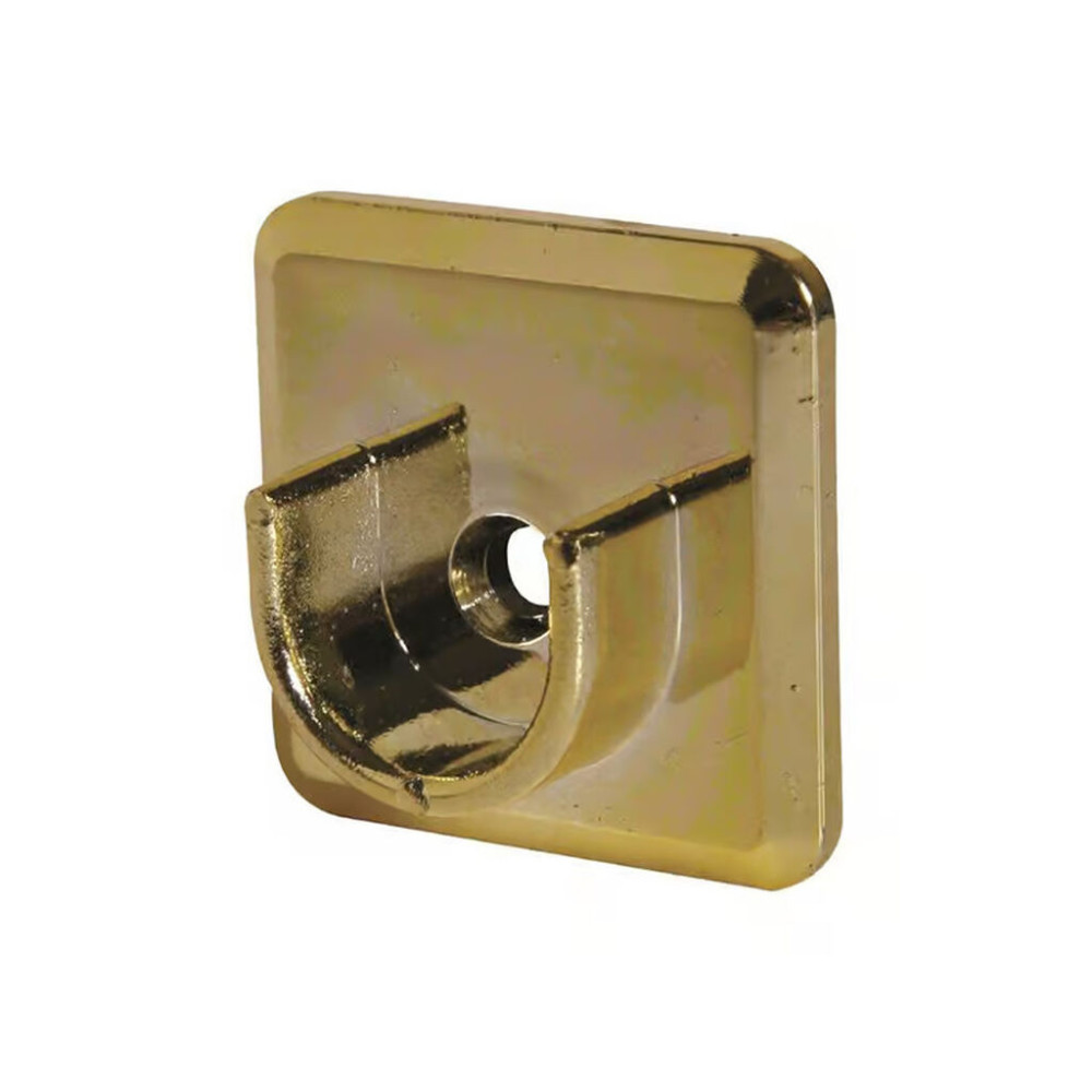 Curtain Bracket Brass Plated Inside 16mm X 2