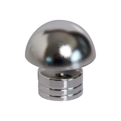 Curtain Finial Chrome Plated Plastic Annene 25mm X 2