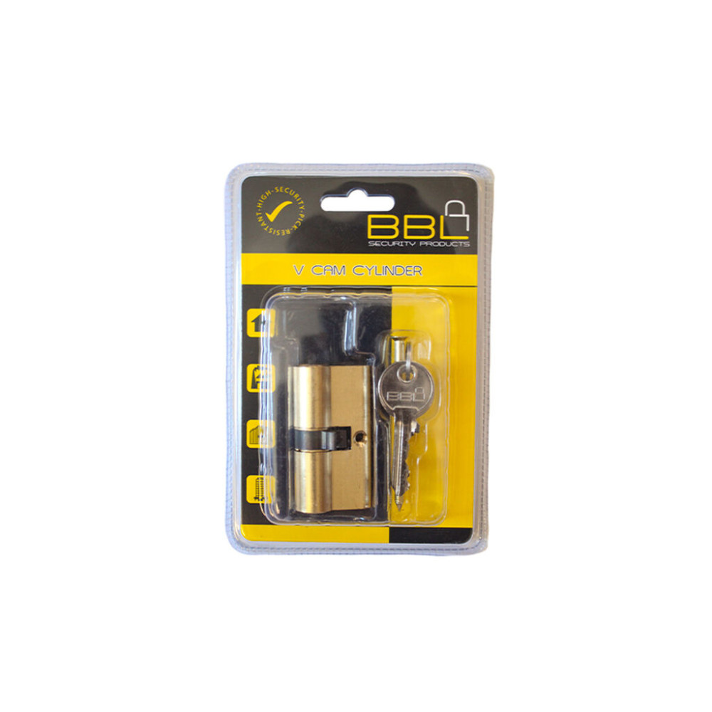 Bbl Cylinder Lock Double Euro V-Cam