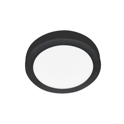 24W Led Black Aluminium Ceiling Light With Polycarbonate Cover